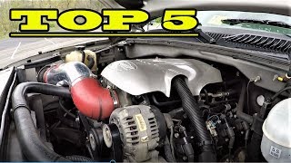 Top 5 Performance Mods For 53 Silverado or Sierra [upl. by Aniaj]