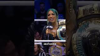 TBS Champion CEO MercedesMoné says that BrittBaker is obsessed with her AEWDynamite [upl. by Vivyan]