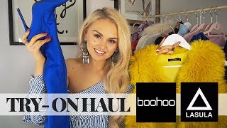 Boohoo Haul  Lasula Haul amp Try on  2018 [upl. by Oiramd491]