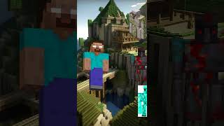 Hero brine vs all bosses 😈😈🔥🔥😈minecraft gaming [upl. by Sacci897]