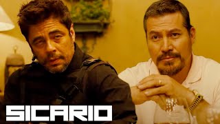 Sicario Benicio Del Toro Kill Count [upl. by Adnuhs63]