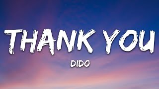 Dido  Thank You Lyrics [upl. by Yc357]