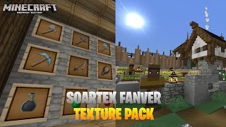 Textura SOARTEX FANVER 32x64x para MINECRAFT BEDROCK 119  120 [upl. by Babita]