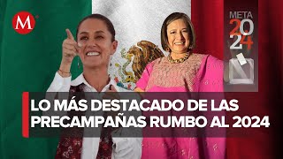 ¿Cómo han avanzado los candidatos presidenciales rumbo a 2024  Meta 24 la revisión [upl. by Flori124]