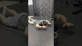 Prone Swimmers for shoulder rotator cuff prep [upl. by Airec]