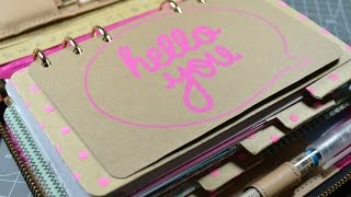 Plannerlove Moving into my Kate Spade [upl. by Menedez388]