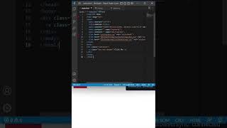 Bootstrap Tutorial  Adding A Button webleb developer coding programmer html bootstrap [upl. by Nawek]