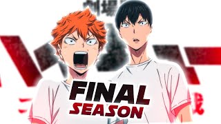 Haikyuu Final Movie WHOS READY  UPDATE [upl. by Ahrat]