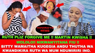 BITTY WAMAITHAS  MARTINS 2ND WIFE MESSAGE TO RUTH SHOCHS MANY JUST A DAY AFTER RUTH EXPOSED HER [upl. by Iago]