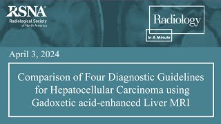 Diagnostic Guidelines for Hepatocellular Carcinoma [upl. by Eignat]