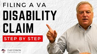 How to File a VA Disability Claim  Step by Step [upl. by Ixel]