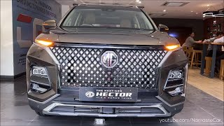 MG Hector Plus Savvy Pro ADAS 2023 ₹224 lakh  Reallife review [upl. by Close]