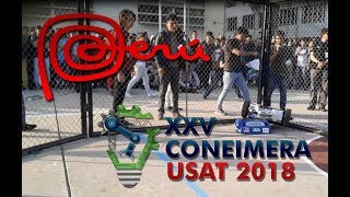 ELECTROMACHINE 🇪🇨 VS ALIEN 🇵🇪  XXV CONEIMERA  USAT 2018  CHICLAYO  PERÚ [upl. by Haley]