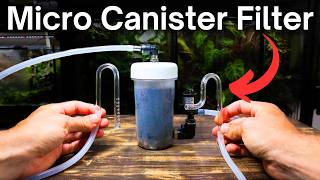 How To Make a Mini Canister Filter For Nano Aquariums [upl. by Kirchner]