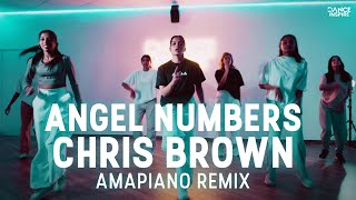 Angel Numbers Amapiano Remix  Chris Brown  2024  DenathiPussegoda Choreography [upl. by Rovaert]