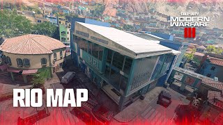 New Multiplayer Map  Rio  Call of Duty Modern Warfare III [upl. by Ynahirb]