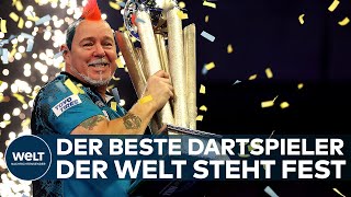 DARTSWM 2022 quotSnakebitequot ist Weltmeister Paradiesvogel Peter Wright krönt seine famose Saison [upl. by Melessa]