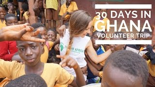 Volunteer Trip To Ghana Africa Life Changing 30 Days [upl. by Sueddaht201]