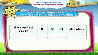 Learn Grade 3  Maths  Writing the number from its expanded form [upl. by Ordisi152]