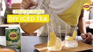 Recipe for Lipton DIY Iced Tea [upl. by Angelita]