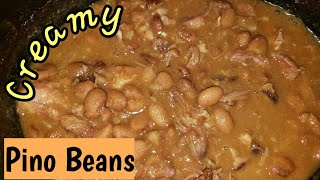 Creamy Pinto beans in Crock pot slow cooker [upl. by Aisatna]