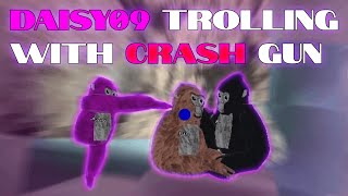 GHOST TROLLING AS Daisy09 IN GORILLA TAG  Crash And Freeze Gun [upl. by Convery]