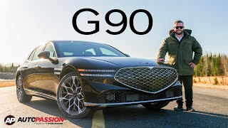 Genesis G90 2023 – Le Chef d’œuvre SudCoréen [upl. by Vtarj]