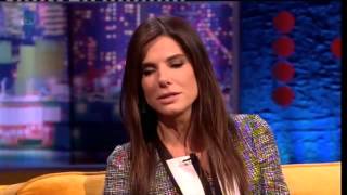 quotSandra Bullockquot Raps On The Jonathan Ross Show 12 Oct 2013 [upl. by Fleischer]