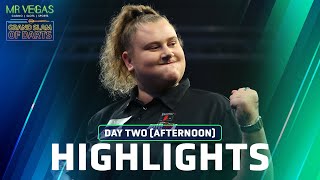 BRILLIANT BEAU  Day Two Afternoon Highlights  2023 Mr Vegas Grand Slam of Darts [upl. by Gillian778]