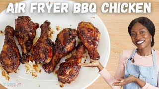 Sticky Air Fryer BBQ Chicken [upl. by Dazhehs4]