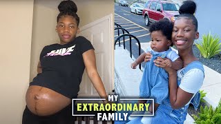 I Got Pregnant At 14  MY EXTRAORDINARY FAMILY [upl. by Erreip]