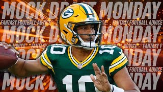 Half PPR Mock Draft  PickbyPick Strategy  2024 Fantasy Football Advice [upl. by Mayworm]