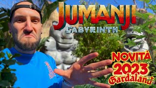 NOVITÀ 2023 di GARDALAND JUMANJI THE LABYRINTH [upl. by Lehcer]