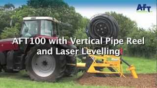 Drainage installation and pipe laying httpwwwtrencherscouk [upl. by Earley]