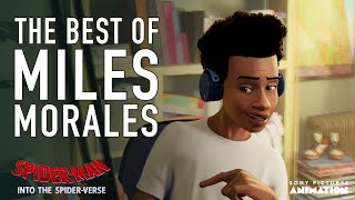 The Best of Miles Morales Compilation  SPIDERVERSE [upl. by Enniotna969]