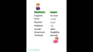 Deutsch Wortschatz A1 youtubeshorts deutsch lernen fypシ゚viral study education lerndeutsch [upl. by Ilagam758]