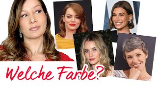 Wenn du DIESE Haarfarbe hast steht dir DIESE Farbe am besten [upl. by Yolane]