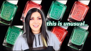 New Indie Nail Polish Painted Polish At Sea Collection Swatch and Review  KELLI MARISSA [upl. by Erodroeht]