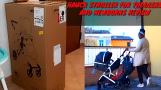 TWO IN ONE HAUCK STROLLER REVIEW  MY FIRST STROLLING AFTER GIVING BIRTH [upl. by Zsa]