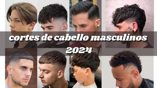 Cortes de cabello para hombres 2024 😱 [upl. by Helve]