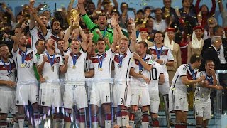 WM 2014 Deutschland ist Weltmeister  Siegerehrung Deutschland  Argeninien 10 [upl. by Toblat]