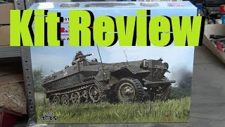 Kit review ICM SdKfz 2511 Ausf A in 135 scale [upl. by Arria]