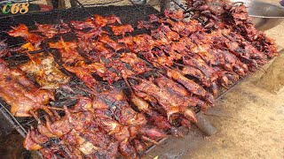 Very Delicious Amazing Grilled Rat Meat  Peru Street Food [upl. by Nunciata]