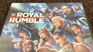 Unboxing WWE Royal Rumble 2023 DVD [upl. by Karilynn538]