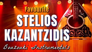 STELIOS KAZANTZIDIS FAVOURITE BOUZOUKI INSTRUMENTALS  3 Hours with HD visuals [upl. by Tnomad815]