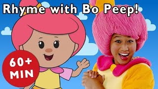 Pop Goes the Weasel and More Rhymes With Bo Peep  Nursery Rhymes from Mother Goose Club [upl. by Enorahs]