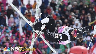 American Olivia Giaccio earns first World Cup win in moguls season opener  NBC Sports [upl. by Sheaff]