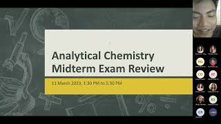 Analytical Chemistry Midterm Exam Review Part 1 [upl. by Reba]