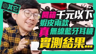 千元以下平價真無線藍牙耳機沒好貨？這兩款評比給你看！ [upl. by Sharron]