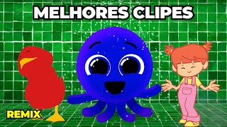 MELHORES CLIPES Bolofofos Galinha Pintadinha e Bob Zoom by FC Beats [upl. by Gibe]